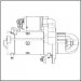 860321 | PRESTOLITE LEECE NEVILLE | ROZRUSZNIK ATEGO EV 24V 4KW CW REPL.0 001 231 002/033 860321 860321