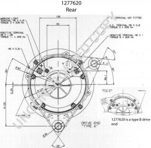 1277620 | PRESTOLITE LEECE NEVILLE | ALTERNATOR 1277620 