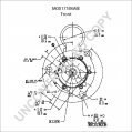 M0017506ME | PRESTOLITE LEECE NEVILLE | ROZRUSZNIK ME M0017506ME 7506ME