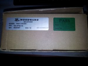 SA-3742-12 | WOODWARD | PRZEKAŹNIK/AUTOMAT/SOLENOID RSV 1751ES [12V] 090095 SA-3742-12 090095